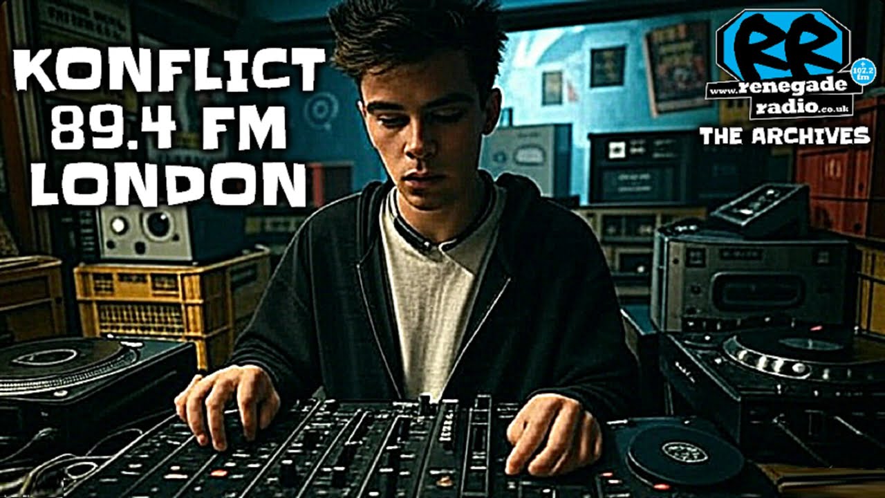 🎧🔥 A-Sides | Conflict 89.4 FM, London | 1995 | Jungle Drum & Bass 🥁⚡