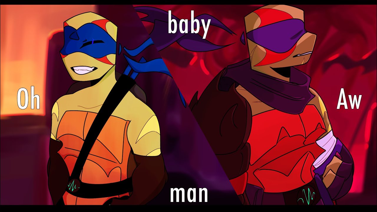 Oh baby&hellip; Aw man&hellip; | ROTTMNT,Leo,Future Leo,meme