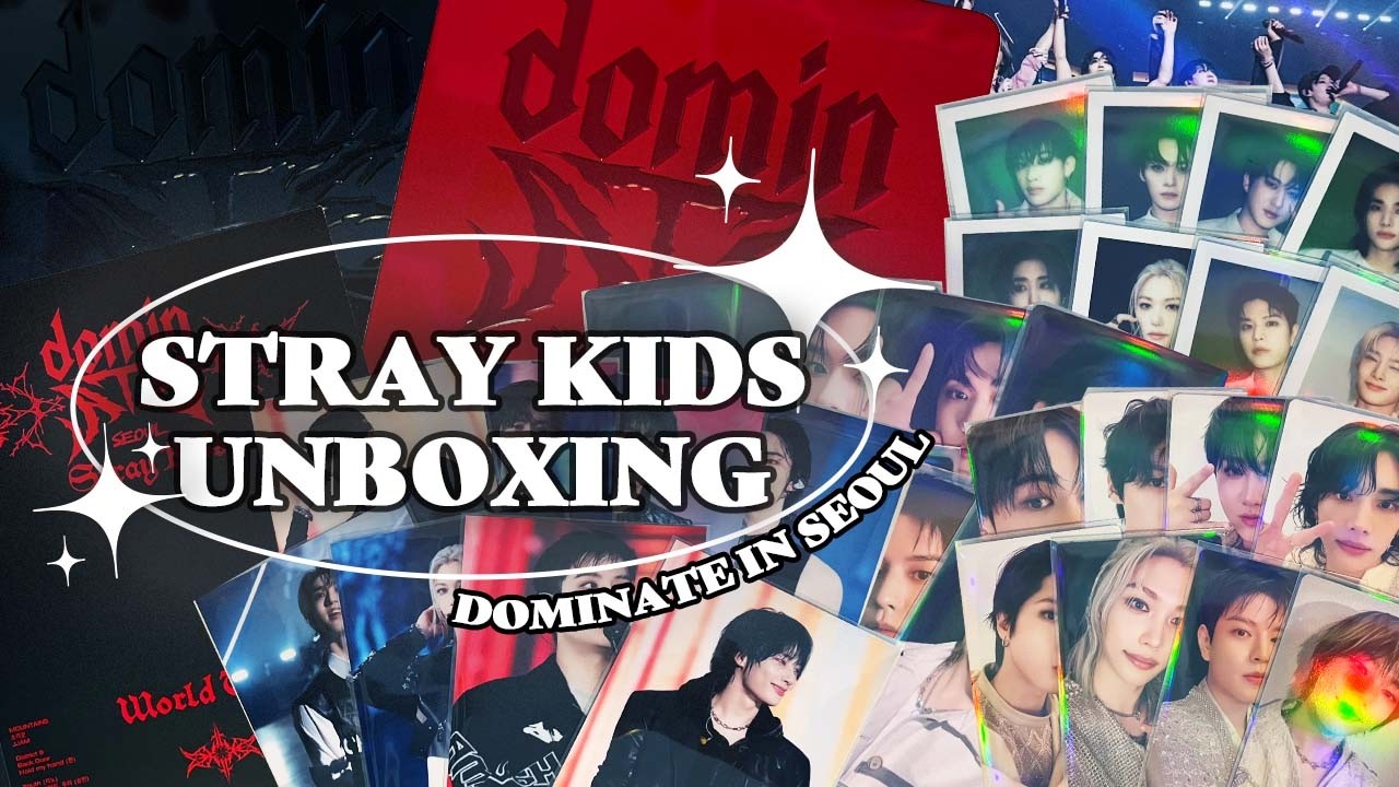 Распаковка DVD-диска Stray Kids World Tour DominATE Seoul❤️&zwj;🔥✨ | Stray Kids