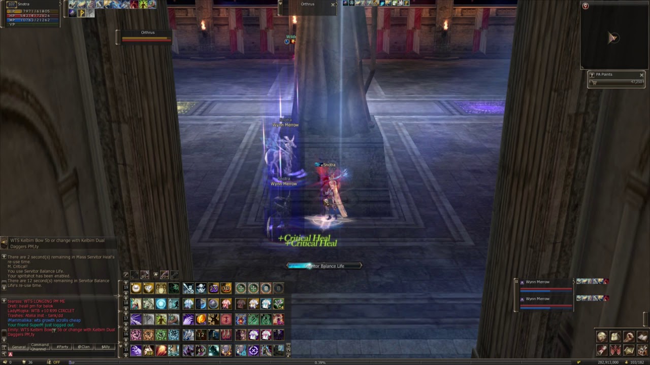 Lineage 2 - Core - Olympiad - Wynn Elemental master - Oct 2018