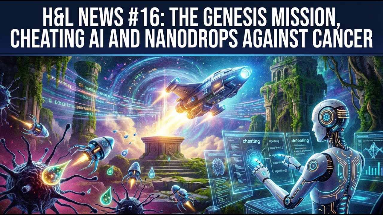 The Genesis mission, cheating AI and nanodrops against cancer | H&L News #16