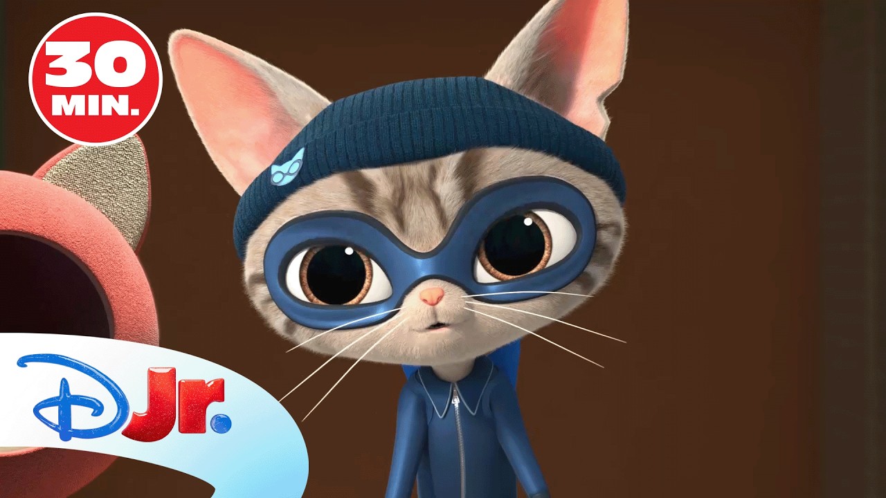 SUPERKITTIES: ¡Los mejores monentos de Ladrón Felino! 😺 | RECOPILACIÓN | @DisneyJuniorES
