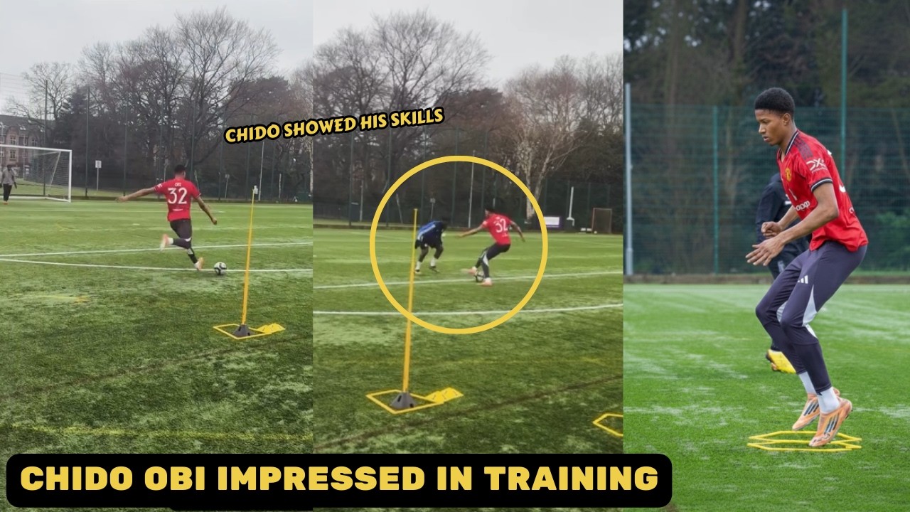 Chido Obi Showed his Outstanding Skills in private training session