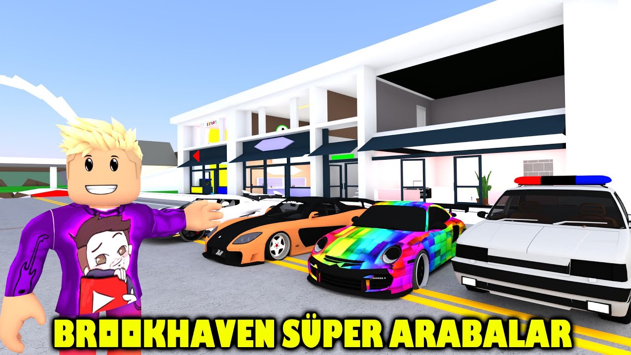 Brookhavena Keşke Gelse Diyeceğimiz Süper Arabalar | Roblox Brookhaven