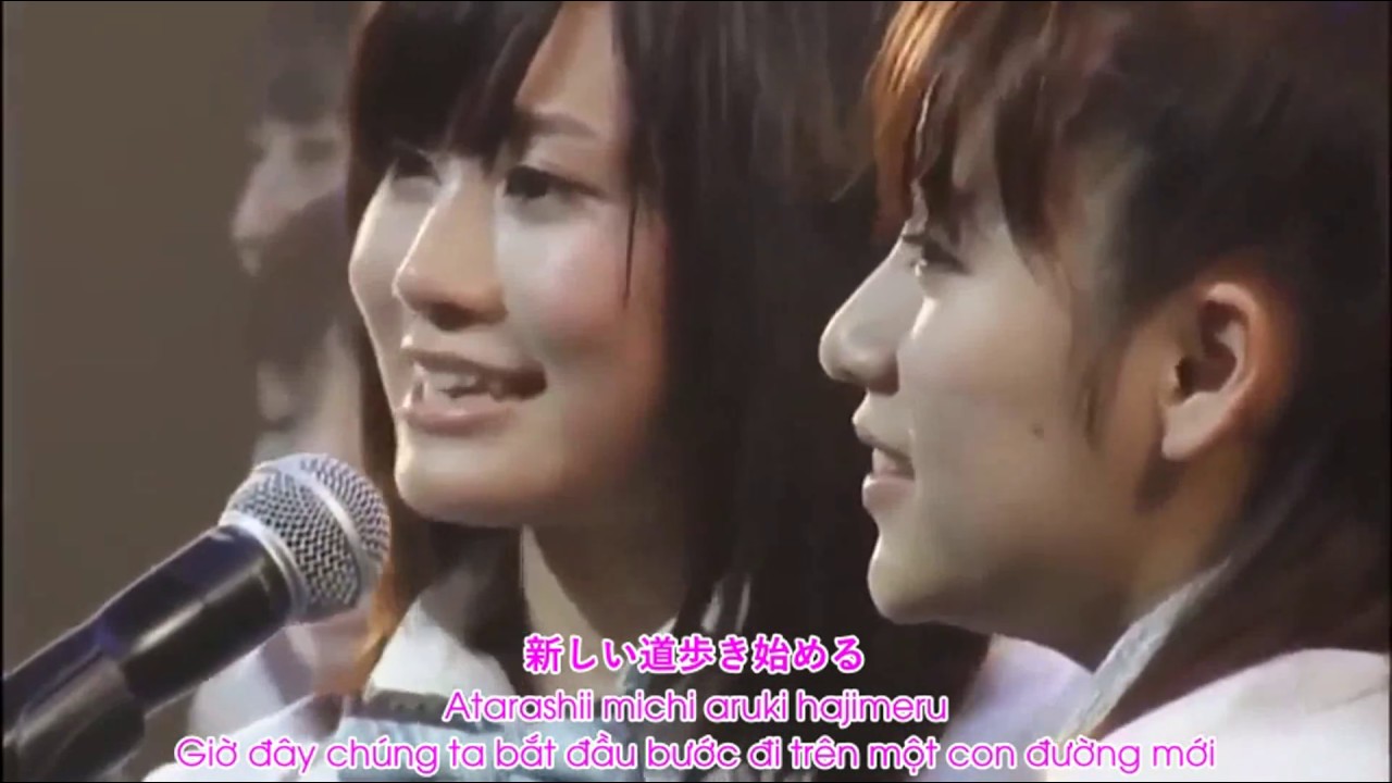 [Lyrics + Romaji + Vietsub] Sakura no shiori - AKB48 (full live)