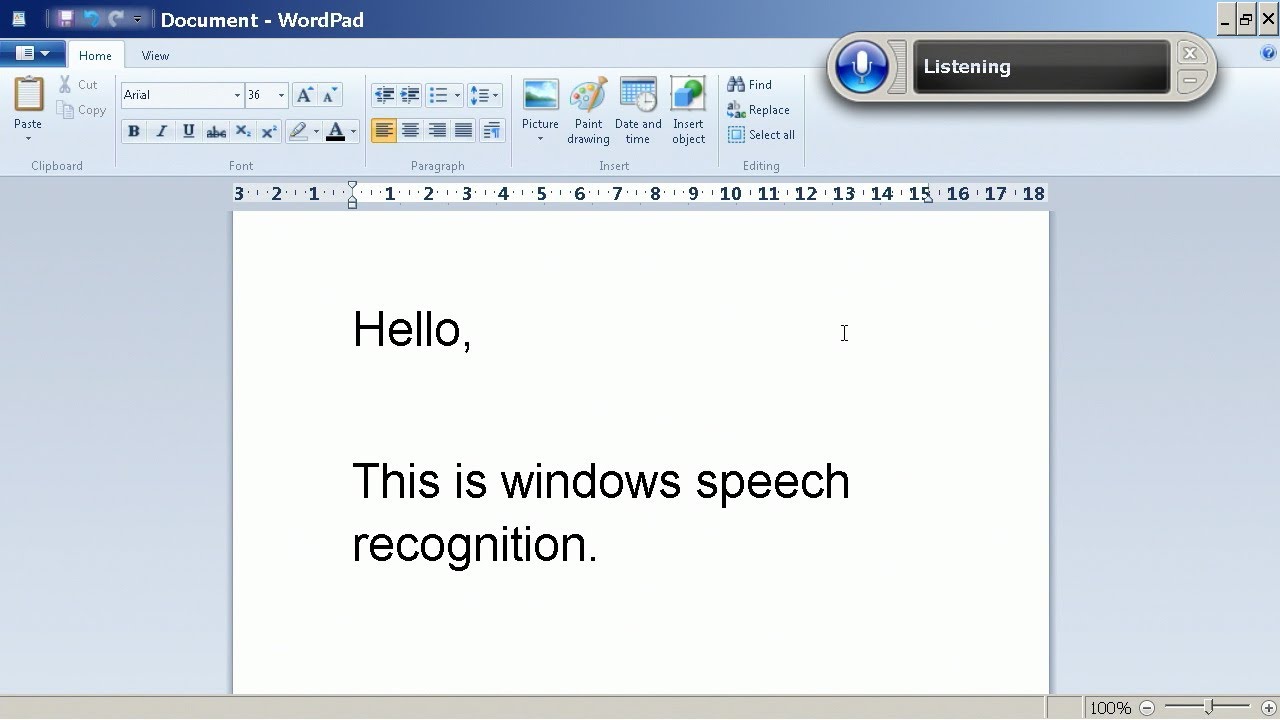 PC Speech Recognition Software