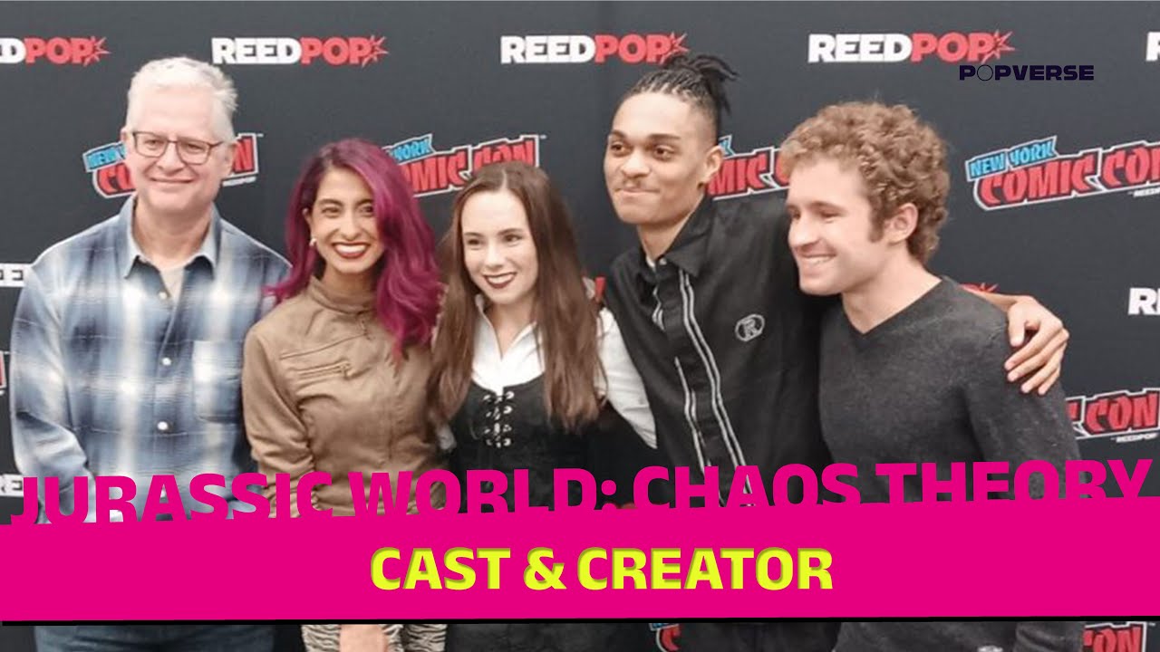 JURASSIC WORLD: CHAOS THEORY cast & showrunner talk JURASSIC PARK CANON in the last szn! | NYCC 2025