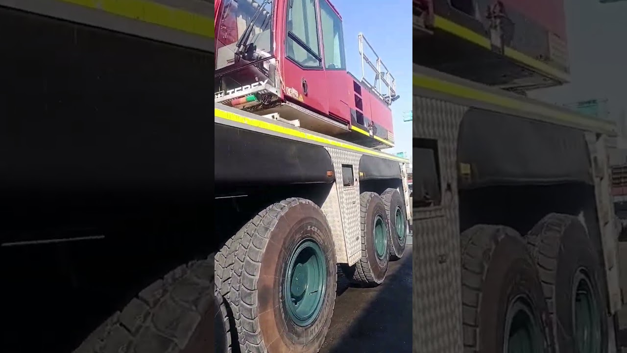 terex demag ac 250-1 driving training#terexcrane