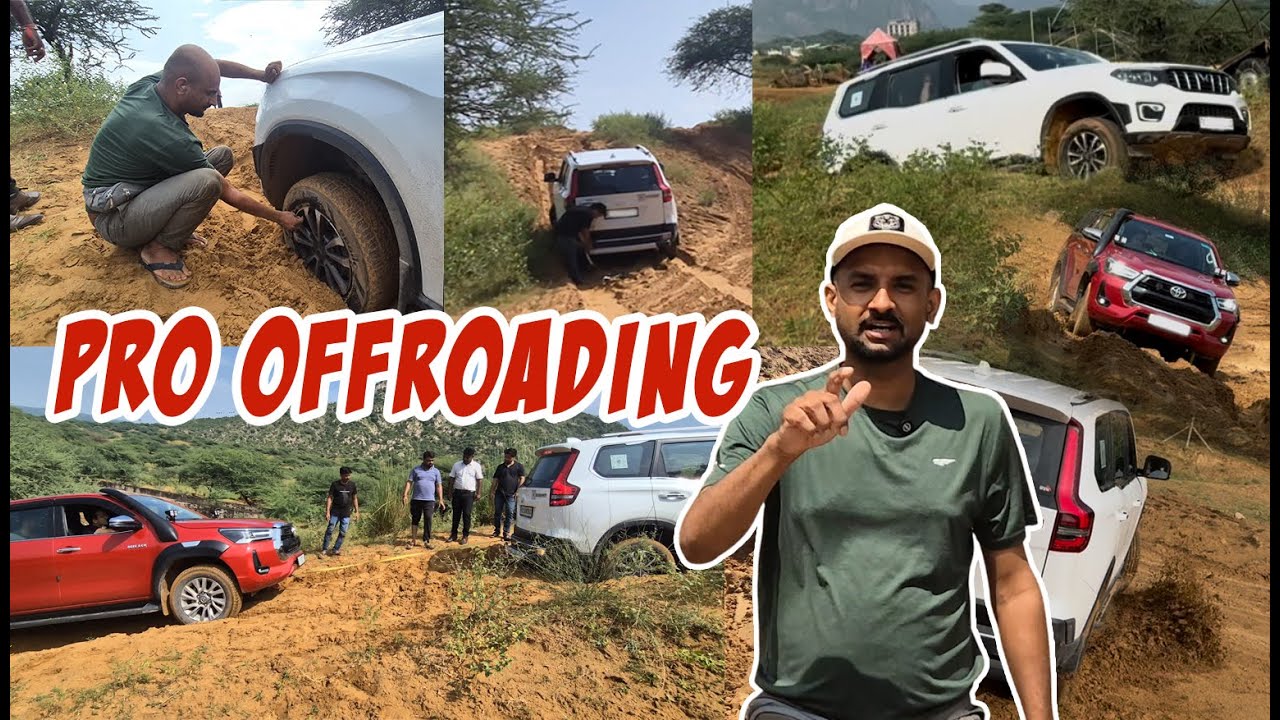 Toyota Hilux Rescue Mahindra ScorpioN Like a Boss 💪 |  Extreme Offroading 🚗 | @Thirty Plus Zindagi