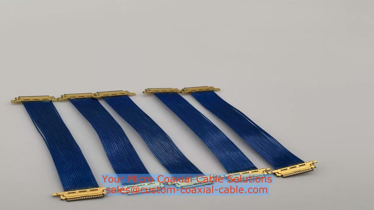 coax cable assembly Poland distributor 20438-040T High-Density Array Connector Cable Power Bus Conne