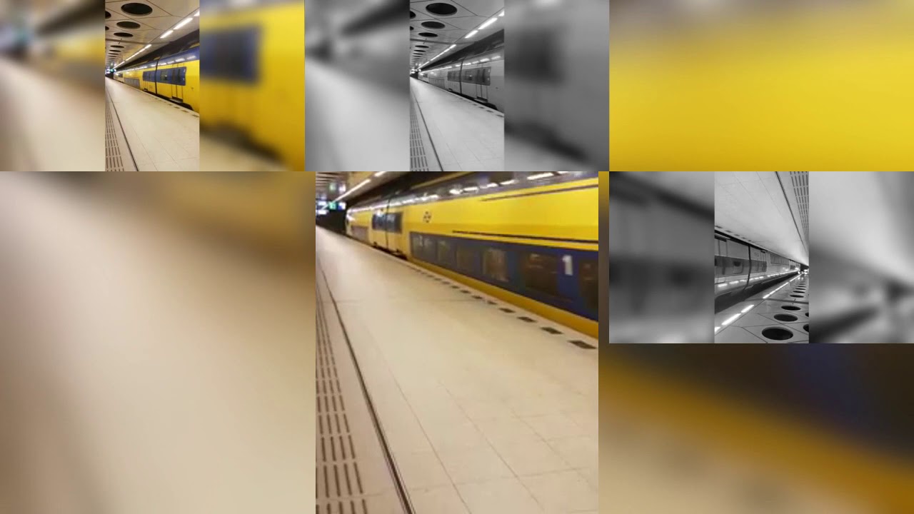 NS Virm komt aan op Schiphol Airport Sparta Remix The Kantapapa Veg Custom