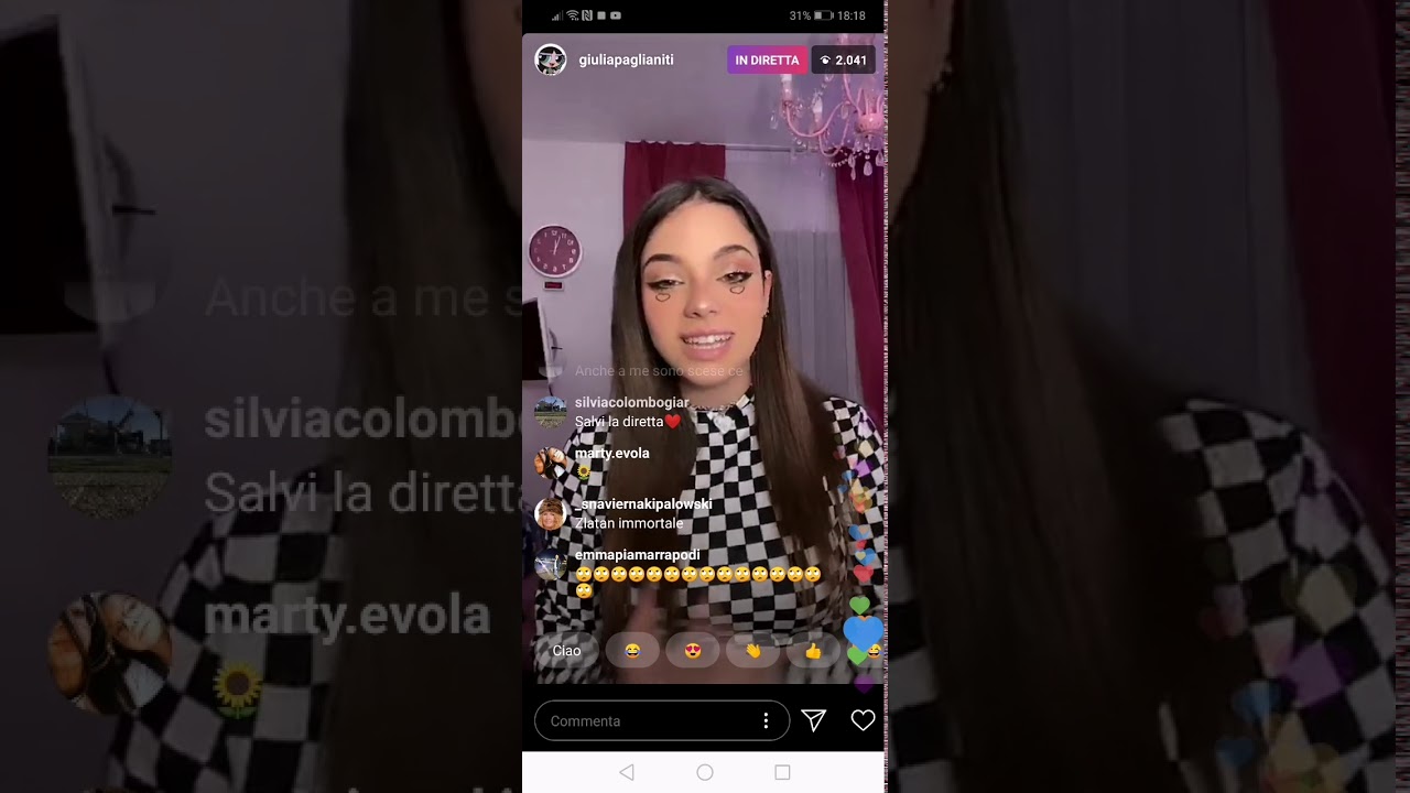 GIULIA E TANCREDI NON STANNO INSIEME.  DIRETTA DI GIULIA