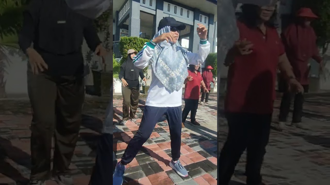 Senam bersama Dinas Sosial 15 November 2024