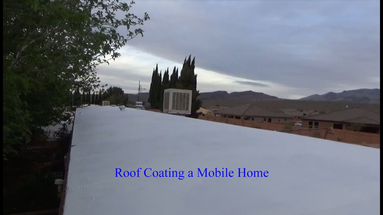 Mobile Home roof coating