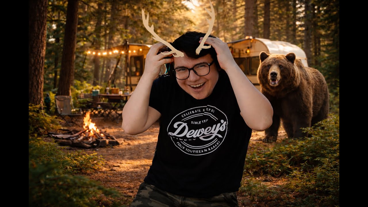 El ricky solo en el bosque! CAP 1 #lrickyrickonl