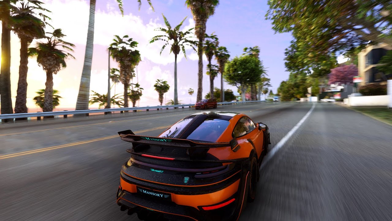 GTA 5 Remsatered RAGE ENGINE To The Next Level Photorealistic Graphics Mod Showcase On RTX3070ti