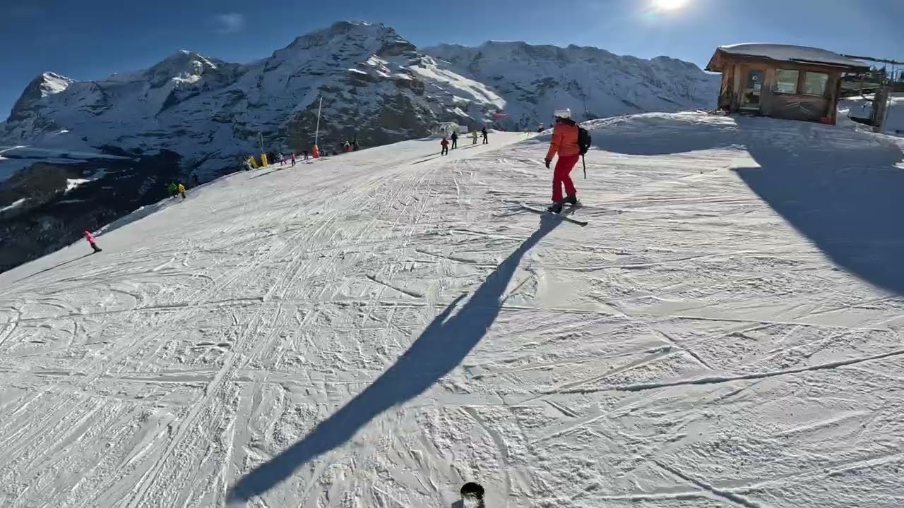 Piste 4 blue, Lauterbrunnen-M&uuml;rren, Switzerland