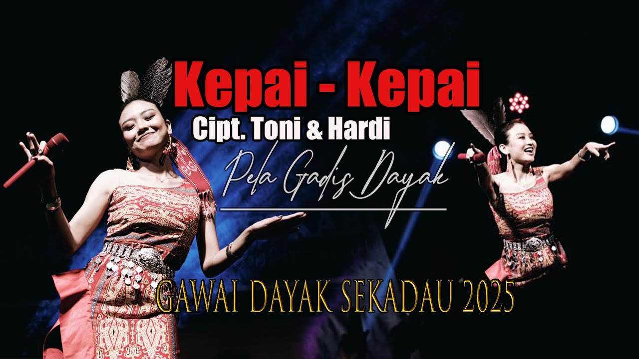 Kepai - Kepai ( DJ SINSO ) || Pela Gadis Dayak || Live Perform PGD SEKADAU 2025 || Keyb. RISKY HARD