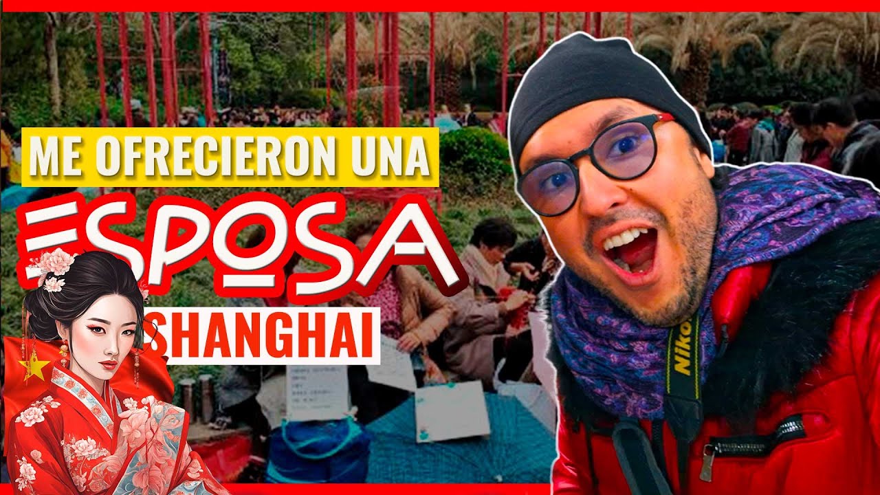 MERCADO de MATRIMONIOS en CHINA 🇨🇳 | Me trataron de buscar una esposa  😱