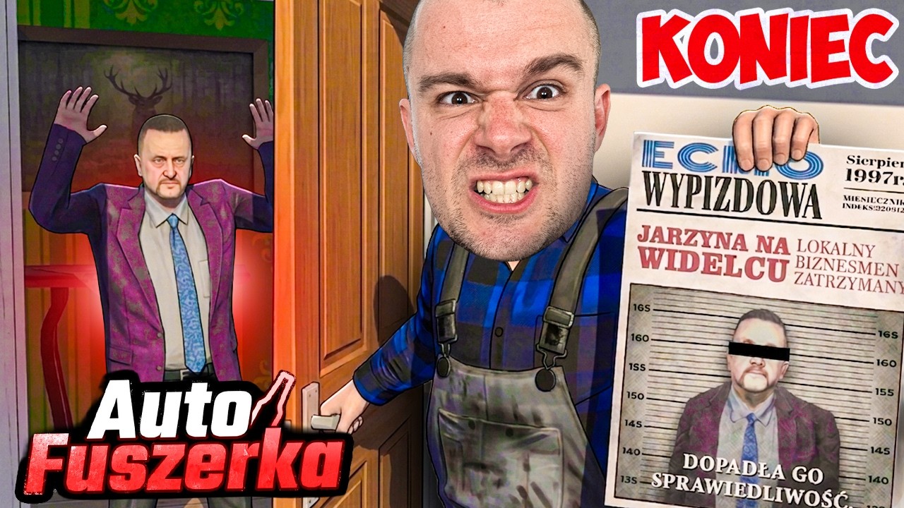 [KONIEC GRY] OSTATECZNE STARCIE z KRZYSZTOFEM JARZYNĄ! | Auto Fuszerka [#9]
