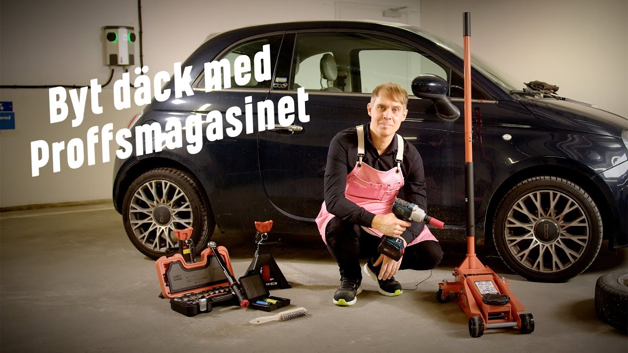 Dags att byta däck? Så här gör du – steg för steg!