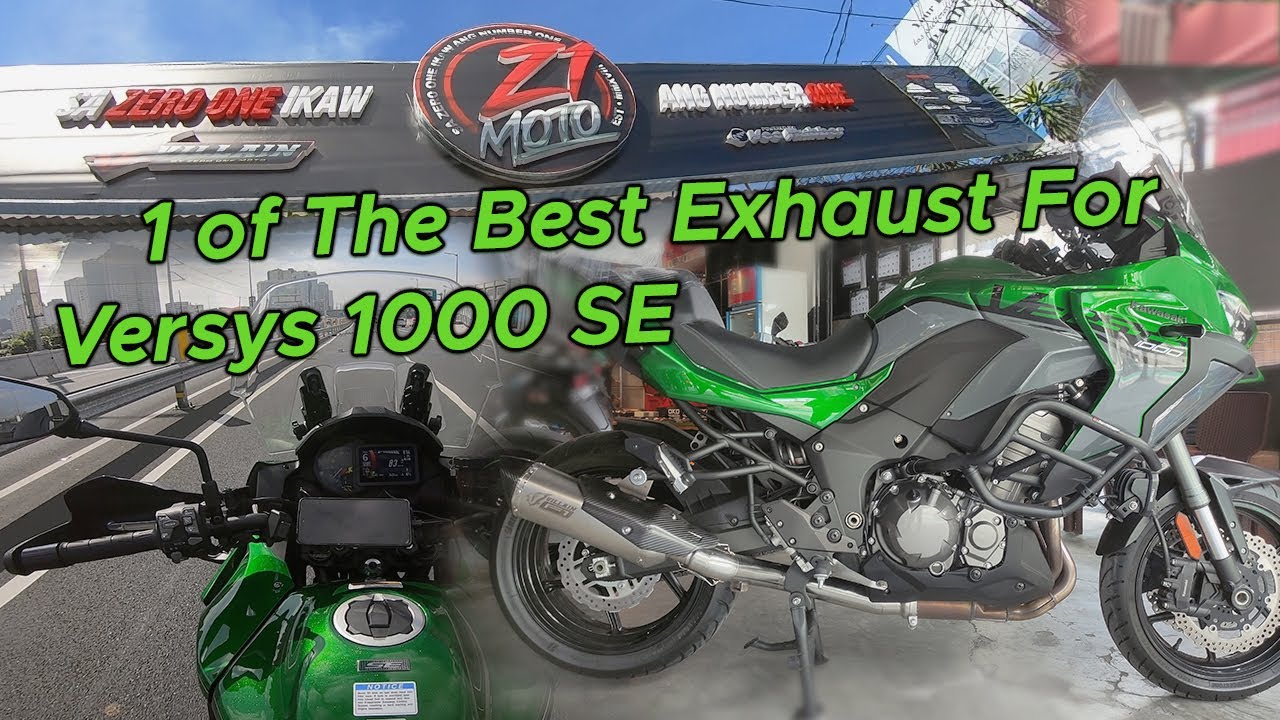 New Exhaust For My Kawasaki Versys 1000 SE | Unleash the beast
