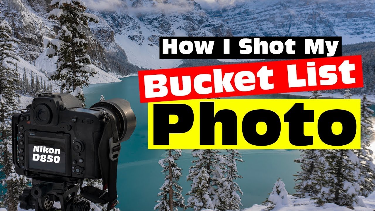 The Moraine Lake Bucket List Shot - a short film about epic landscape photography in Banff, Alberta