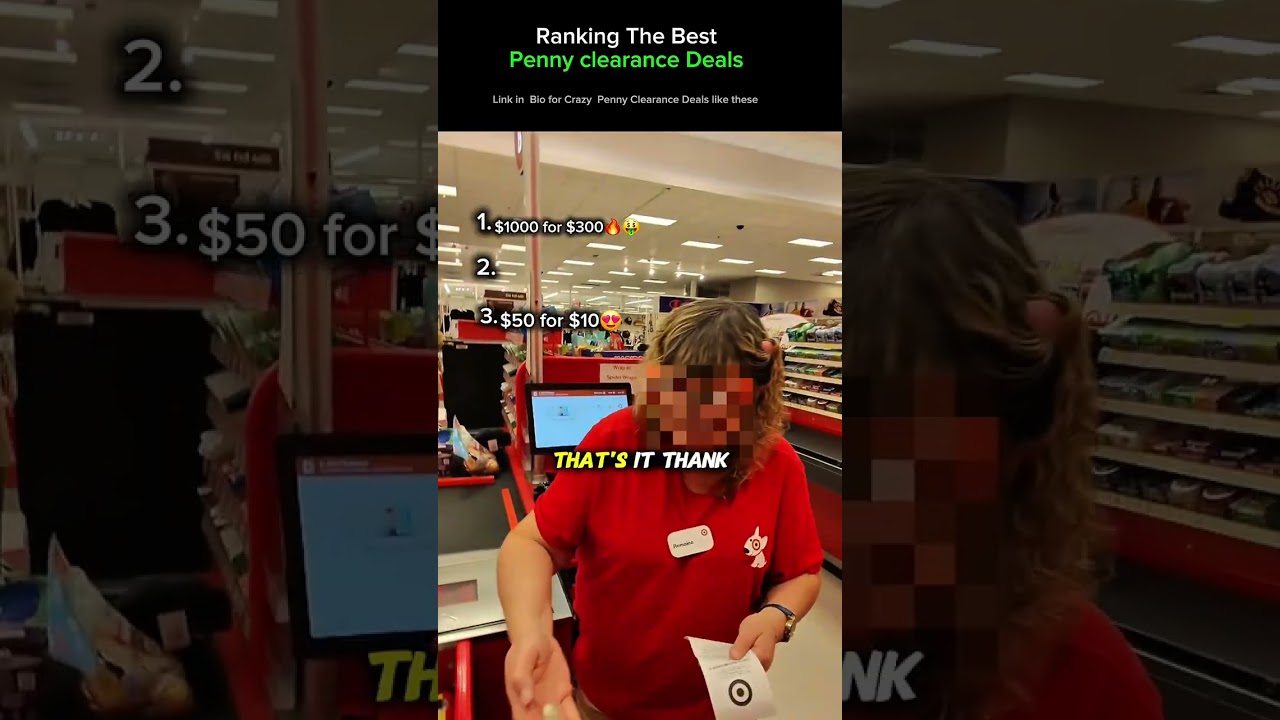 Ranking The Best Penny Clearance Deals  #clearance # #deals