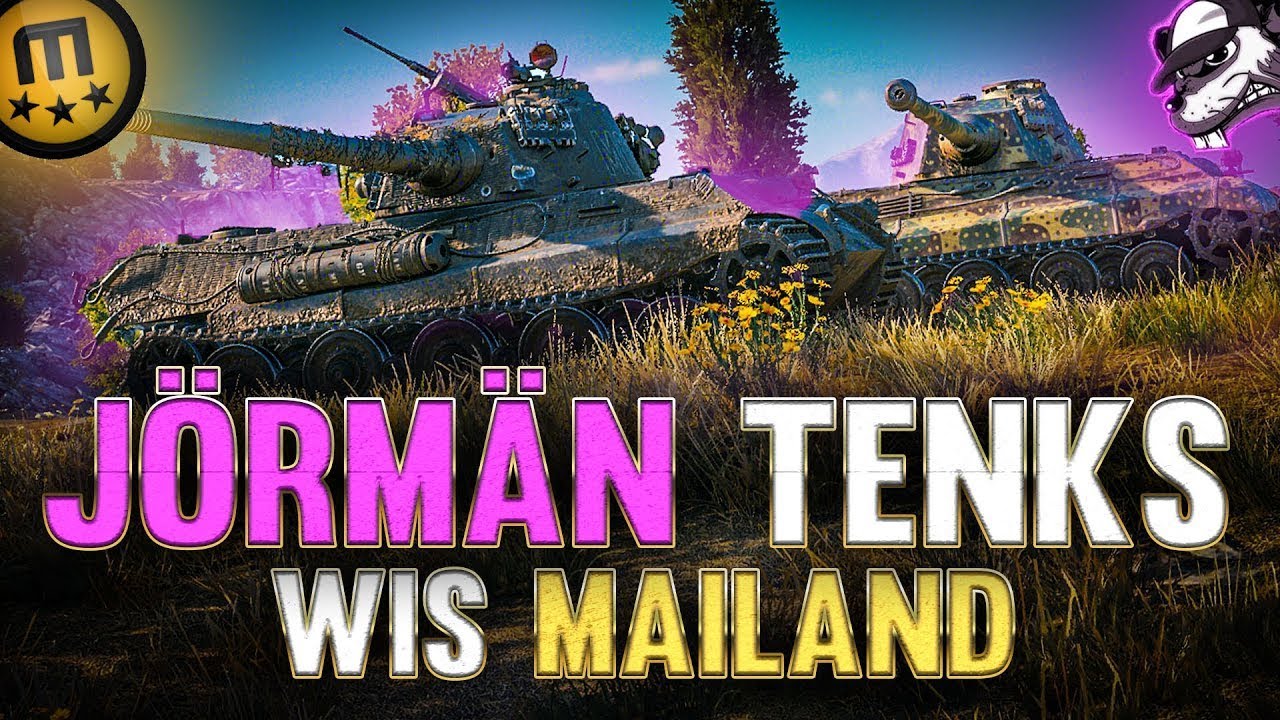 Jörmän Tenks wis Mailand! [WoT - Gameplay - Highlights - Deutsch]