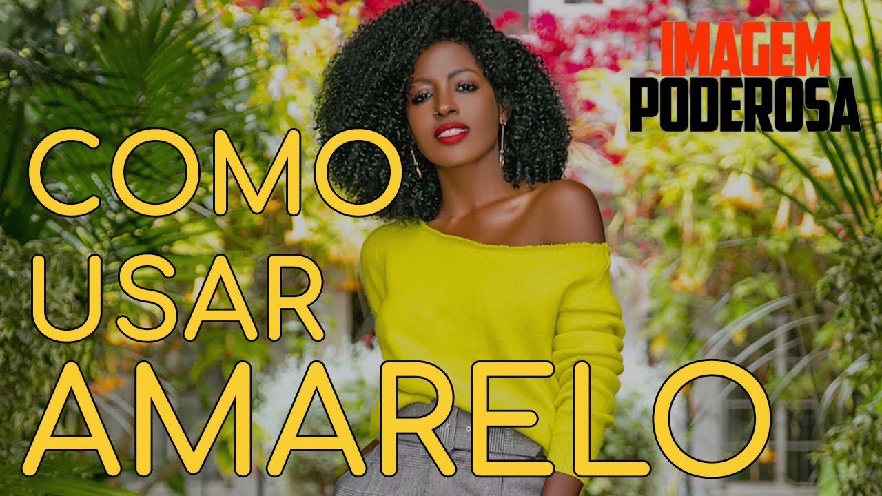 Como usar amarelo!