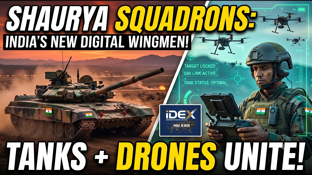 Shaurya Squadrons: The Indian Army&rsquo;s New Digital Wingmen & Tank Integration