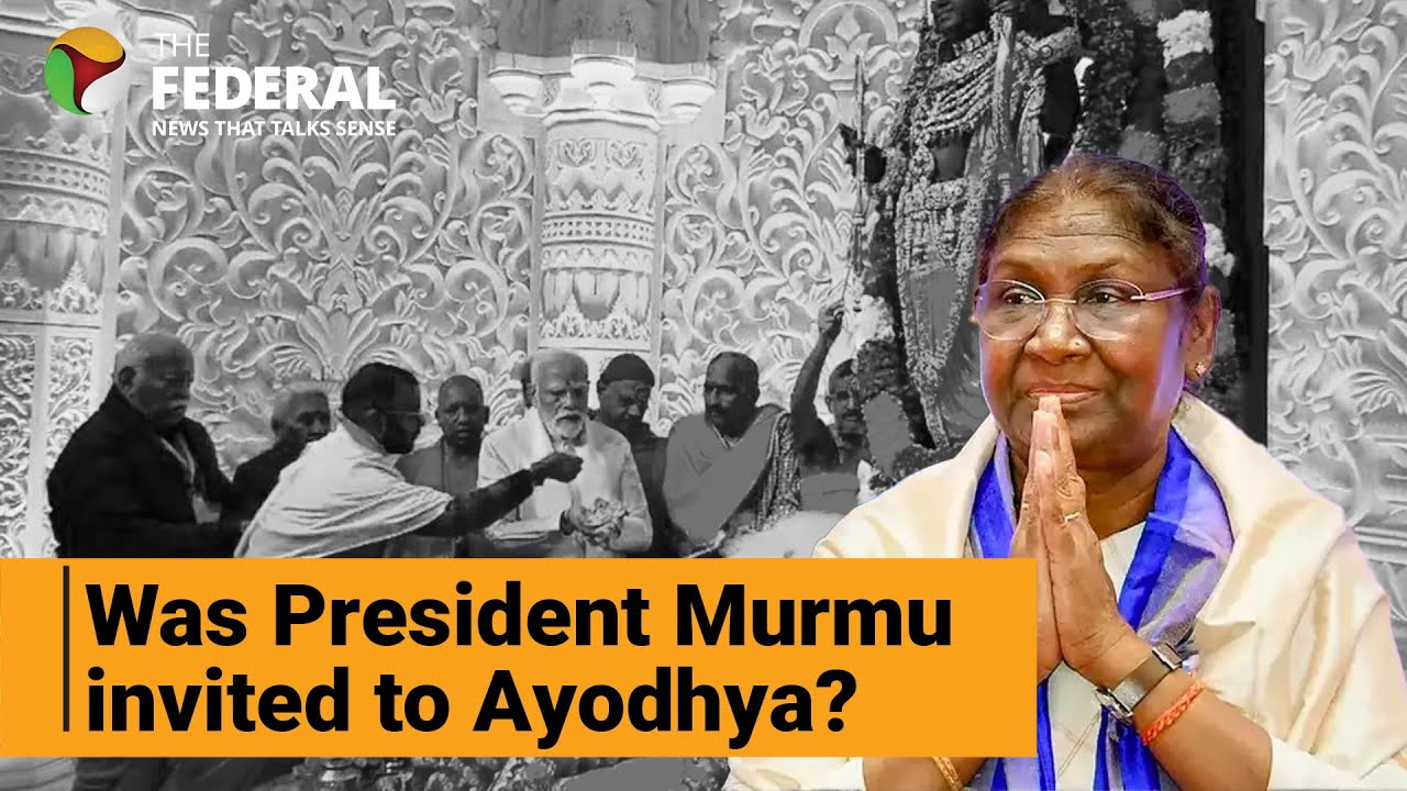 Absence of President Droupadi Murmu at Ram Mandir consecration raises eyebrows | The Federal