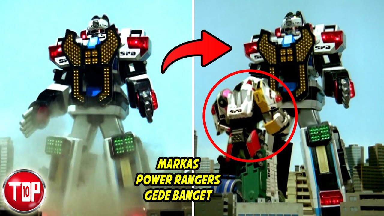 Top 10 Markas Power Rangers Terkeren