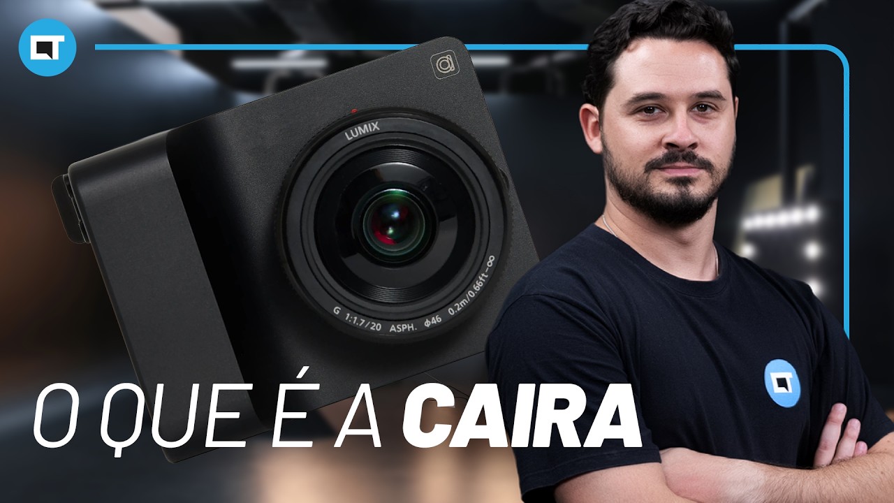 O que é a Caira: Sensor Pro + IA Nano Banana + iPhone - Câmera que Edita pra Você