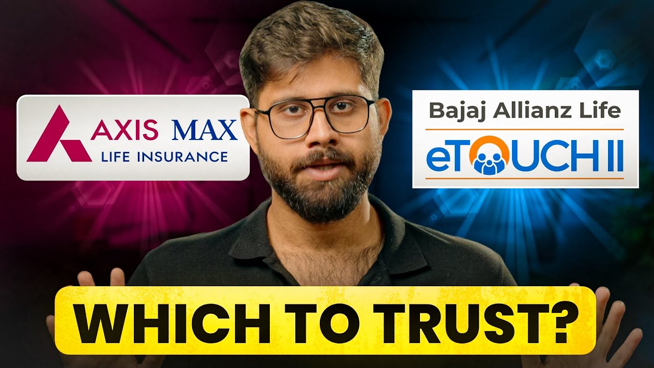 Axis Max Life Smart Term Plan Plus vs Bajaj Life eTouch 2 Comparison | Best Term Plan 2025? | Ditto