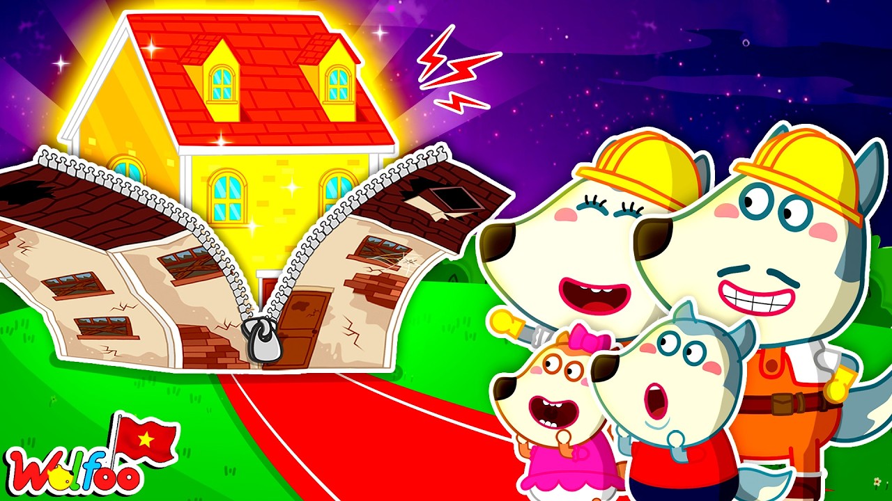 Wolfoo Cải Tạo Căn Nhà Cũ Và Cái Kết Không Ai Ngờ Tới 😮🤩 | Hoạt Hình Thiếu Nhi | Wolfoo Tiếng Việt