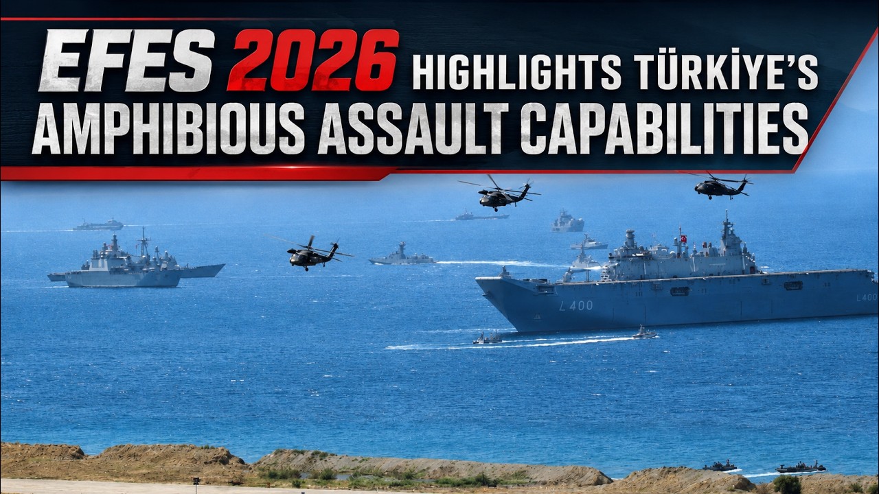 EFES 2026 Highlights T&uuml;rkiye&rsquo;s Modern Warfare and Amphibious Assault Capabilities