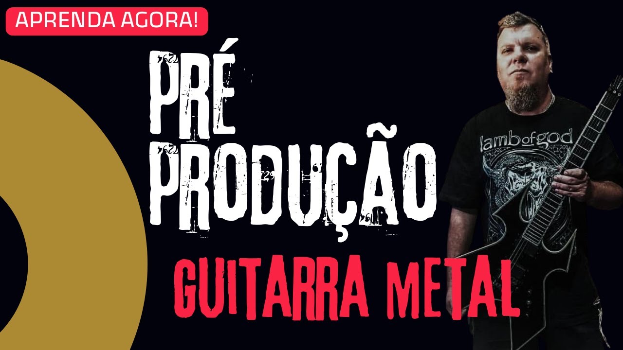 COMO FAZER SUA PRÉ PRODUÇÃO | GUITARRA METAL - GRAVANDO EM CASA