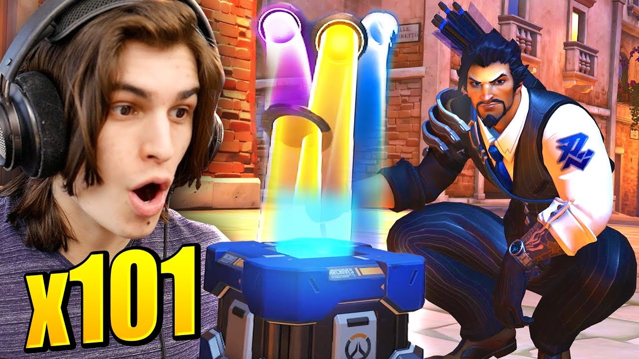 101x RETRIBUTION LOOTBOX OPENING! | Overwatch Archives Event