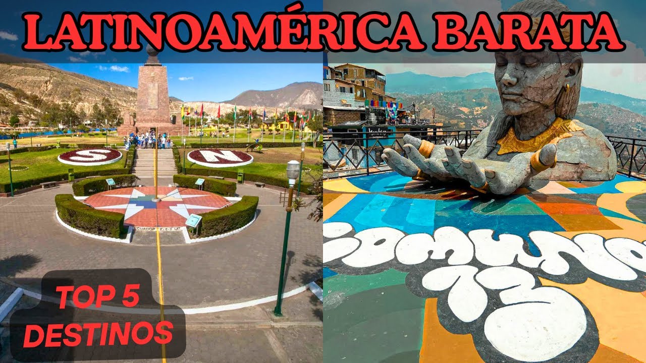 PAISES Mas BARATOS De LATINOAMERICA Para Viajar |  5 DESTINOS Economicos