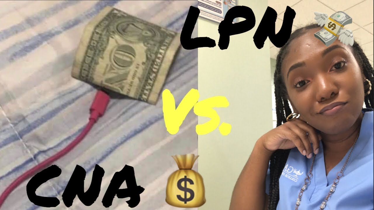 My First LPN check! | My last CNA paycheck