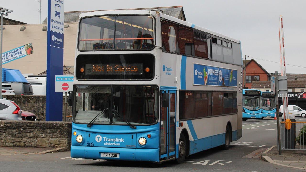 *Whiny Diff* Translink Ulsterbus Volvo B7TL ALX400 2328 (Route: 505)