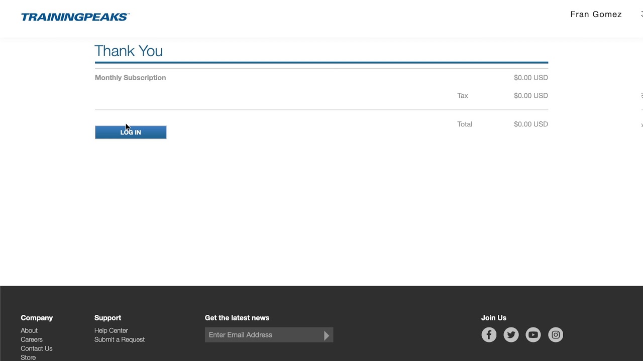6 Semanas gratis de TrainingPeaks