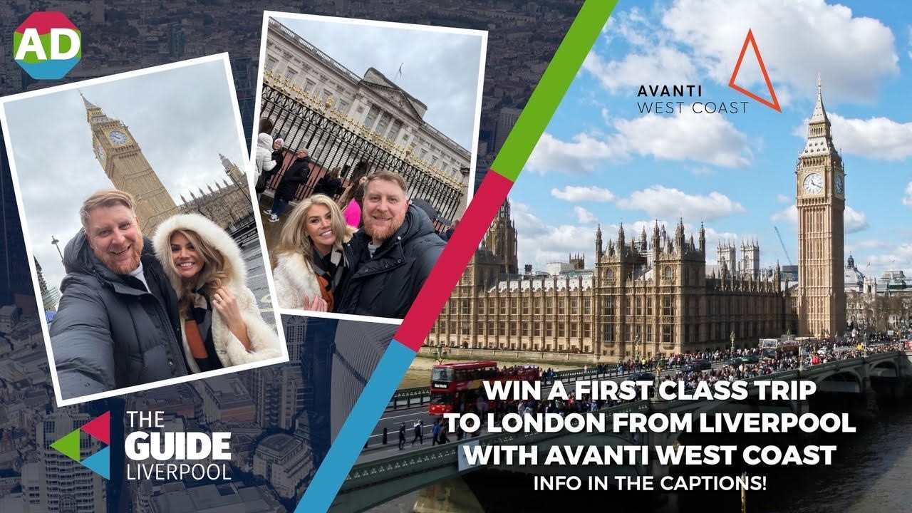Watch our epic Liverpool - London Challenge to win First Class train tickets with Avanti West Coast