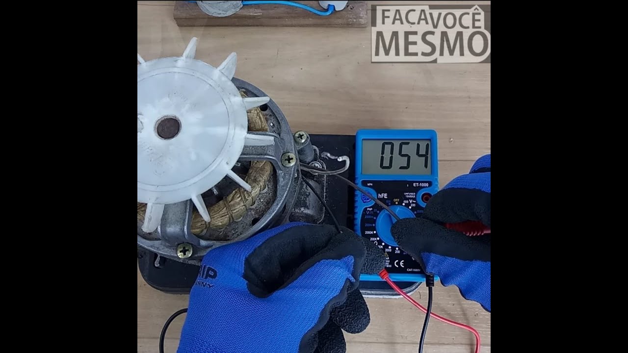 COMO TESTAR MOTOR DE PORTÃO ELETRÔNICO SOMENTE COM CAPACITOR
