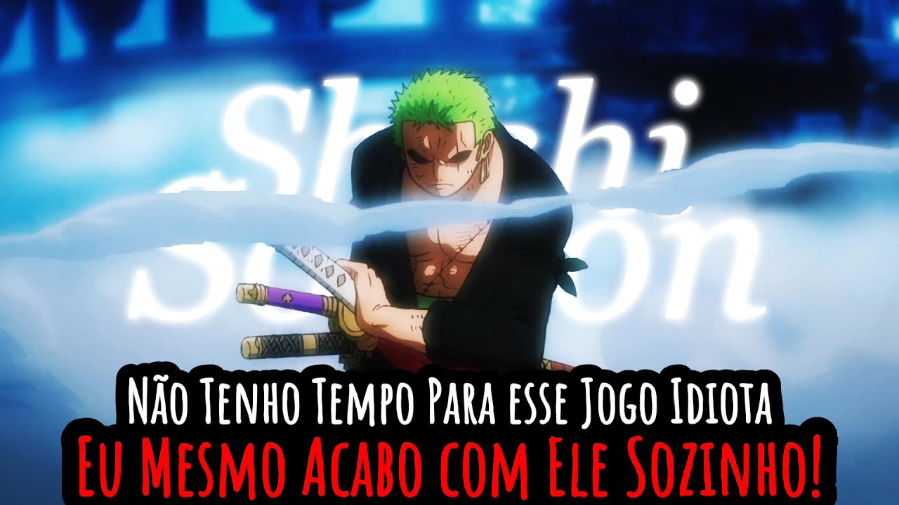 Zoro - Eu Mesmo Acabo com Ele Sozinho! - Zoro vs Apoo - OnePieceEdit I Lws