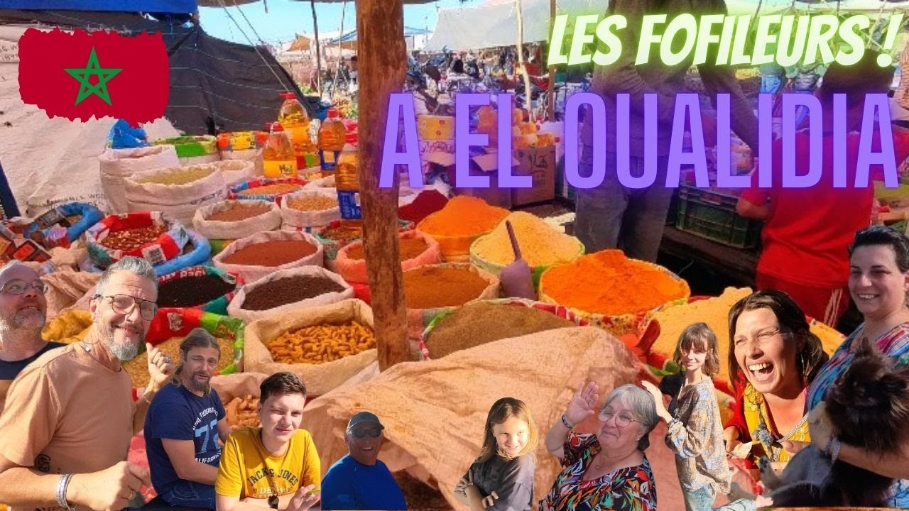 Maroc #5 : EL OUALIDIA entre amis, la vie !
