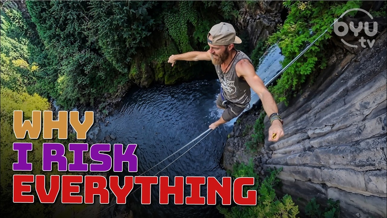 Watch Him Walk This Highline Blindfolded! | LEAP OF FAITH with Devin Supertramp