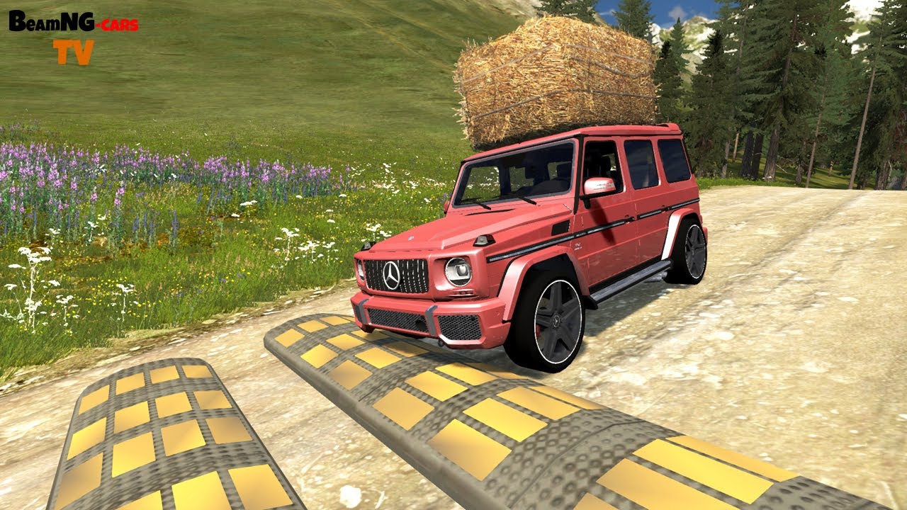 Cars vs Massive Speed Bumps #43 - BeamNG.drive | BeamNG-Cars TV