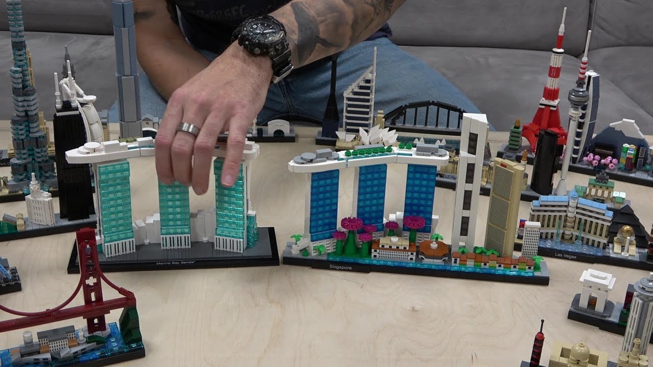 LEGO Architecture 21057 Singapur:  die 13. und (teilemäßig) größte Skyline im Review